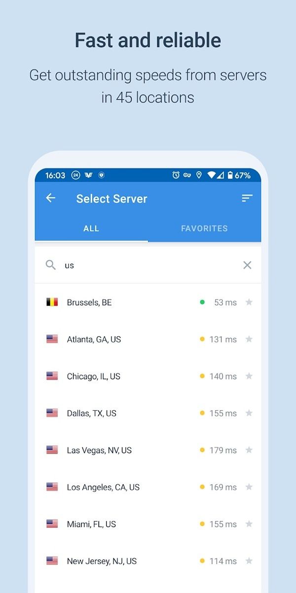 IVPN servers