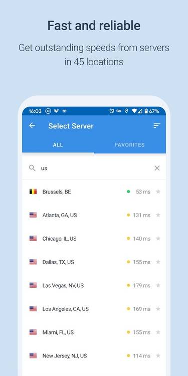 IVPN servers