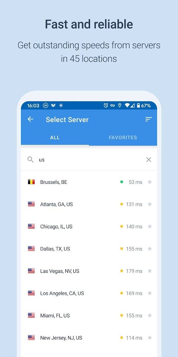 IVPN servers