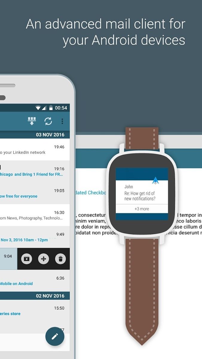 MailDroid clients