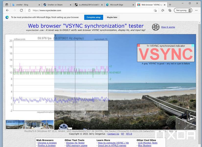 Parallels Vsync