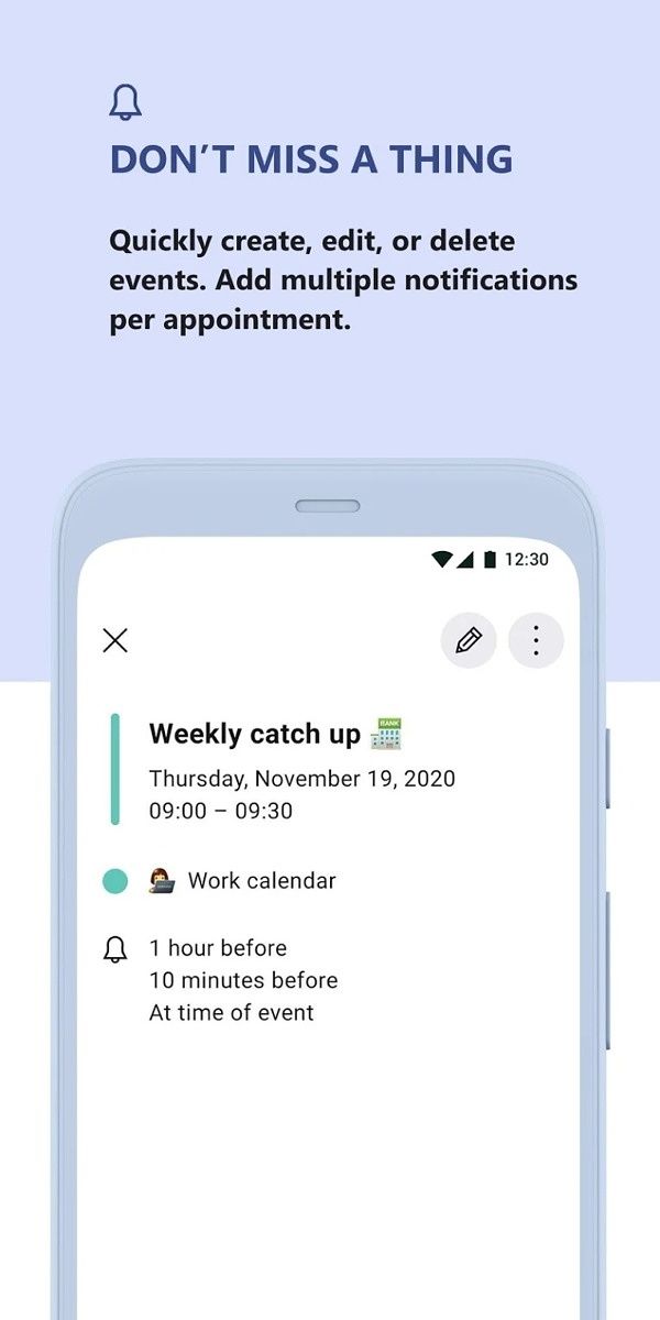 Proton Calendar event