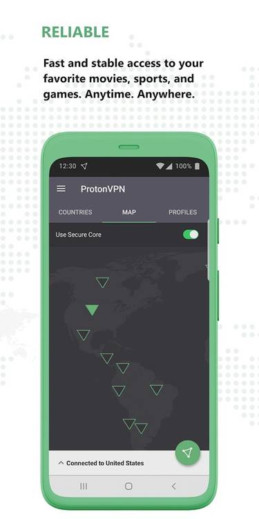 ProtonVPN connection