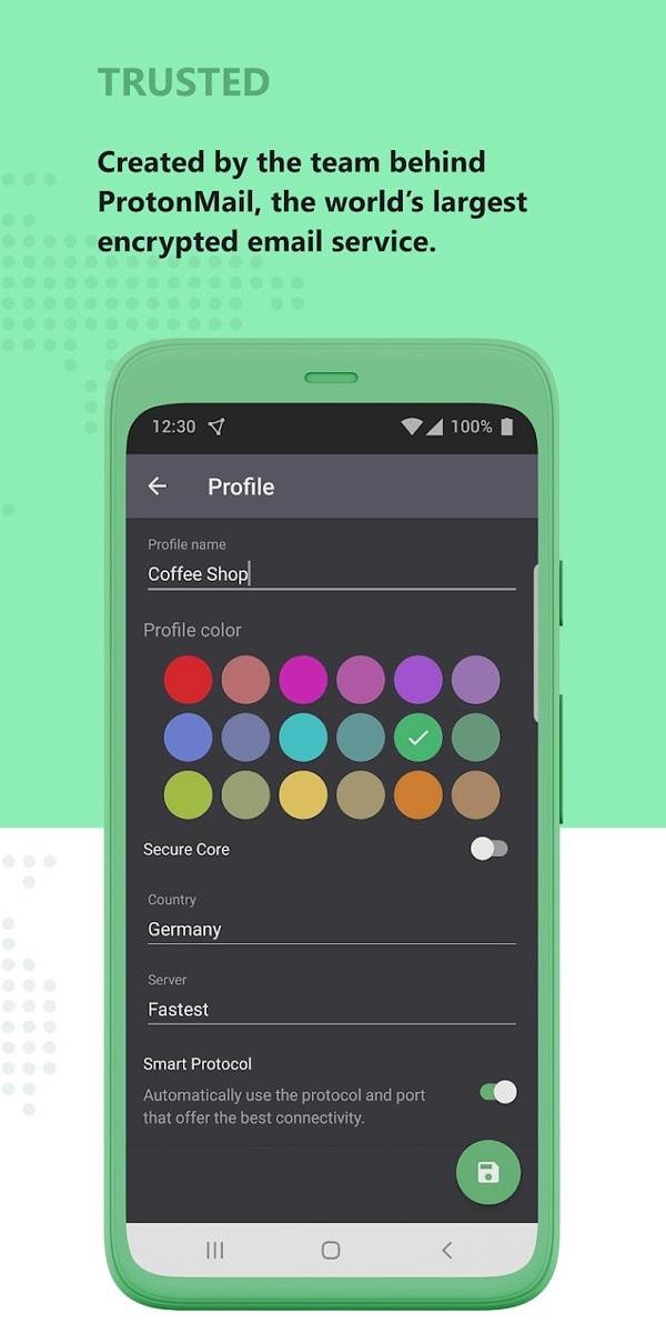 ProtonVPN themes