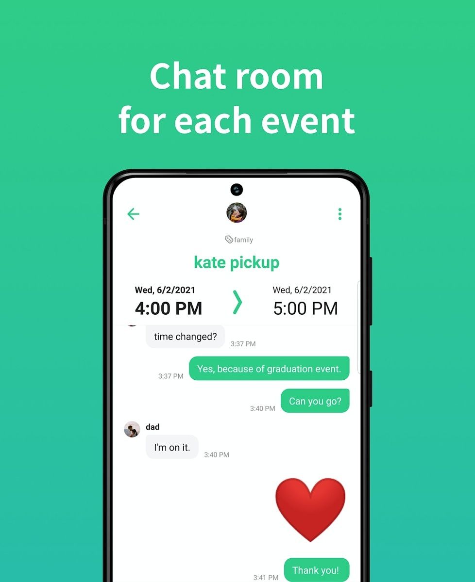 TimeTree chat