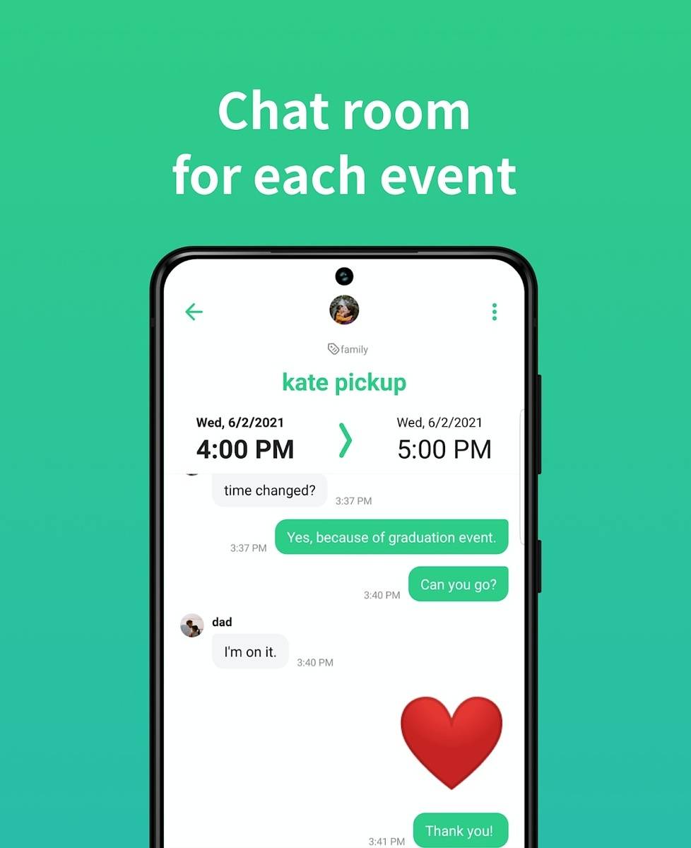 TimeTree chat