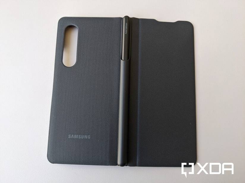 z fold 3 case back view
