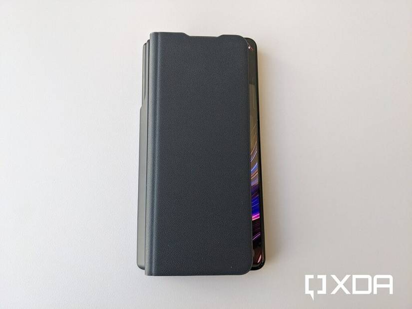 z fold 3 case peek view