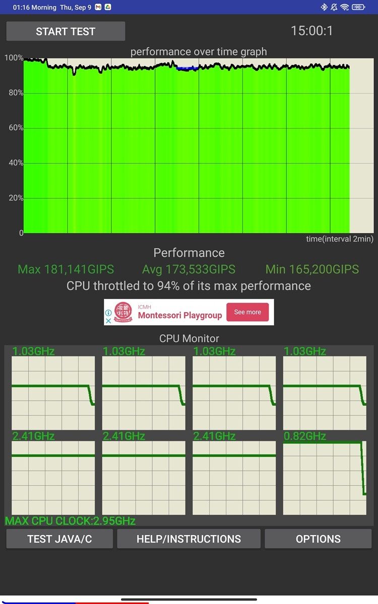 Xiaomi Tab 5 benchmarks