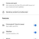 Live Space settings