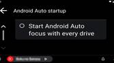 Android Auto startup options
