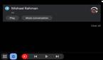 Notification screen in Android Auto