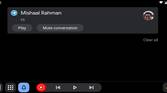 Notification screen in Android Auto