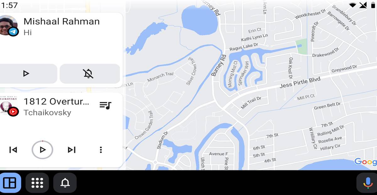 Android Auto coolwalk UI