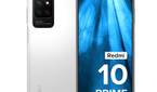 Astral White Redmi 10 Prime on white background