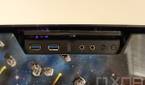 Close-up of front of CLX Ra ports