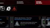 Screenshot of CLX custom PC building
