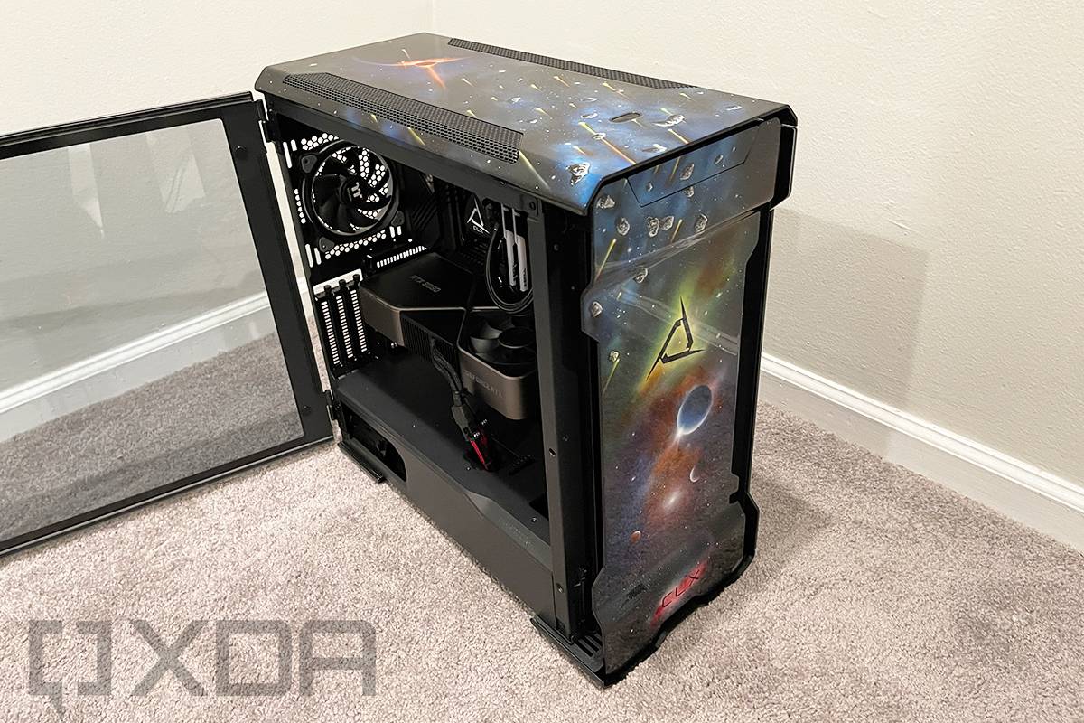 CLX Ra with door open