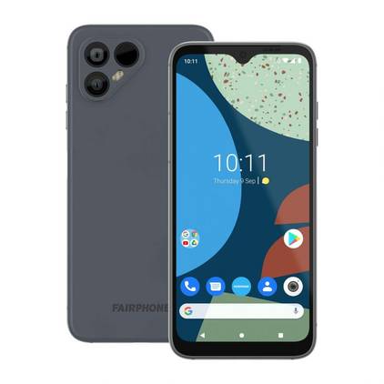 Fairphone 4 front and back