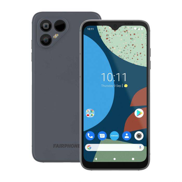 Fairphone 4 front and back
