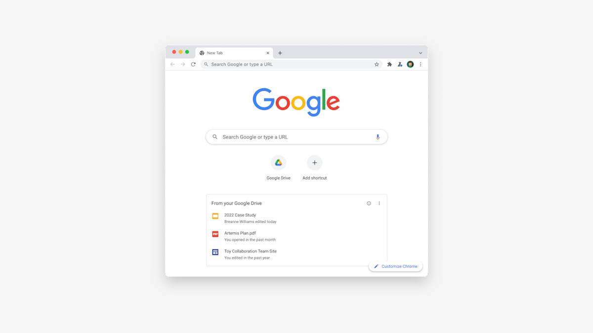 google chrome google drive