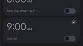 Alarm tab in Google Clock 7.0