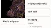Google Keep new Material You home page
