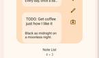 Google Keep new Material You widget options