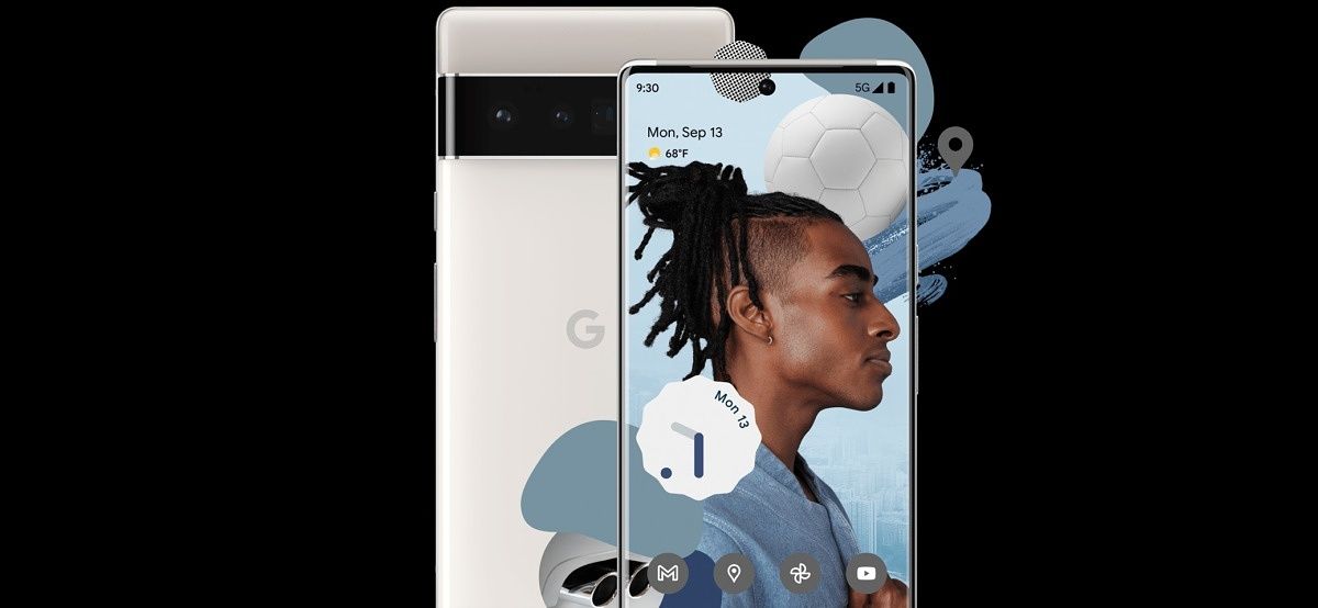 Google Pixel 6 Pro in silver