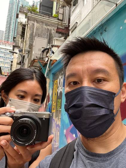 iPhone 13 Pro, portrait selfie