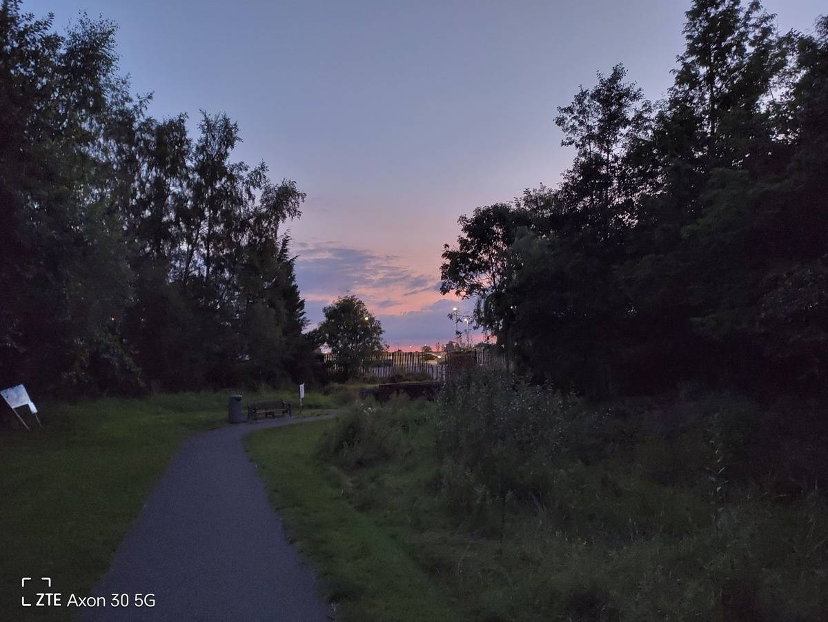 Landscape shot on the Axon 30