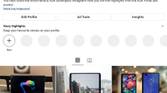 Instagram on Galaxy Z Fold 3 OneUI