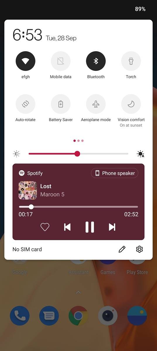 Expanded notifications on OxygenOS 11