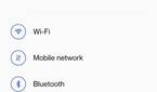 Settings page on OxygenOS 12