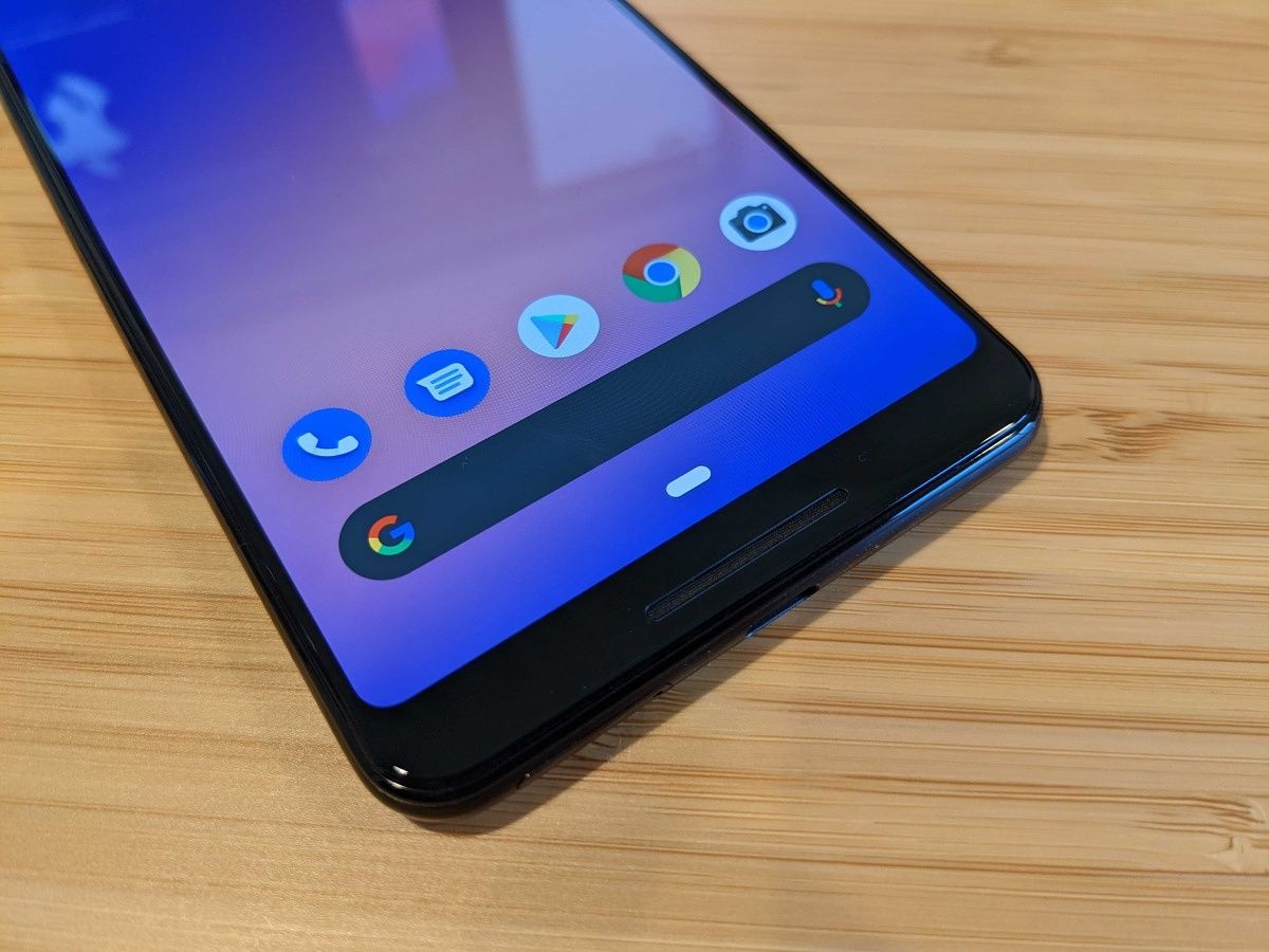Google Pixel pill navigation