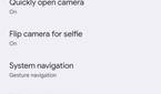 Gesture settings on a Pixel 6 Pro