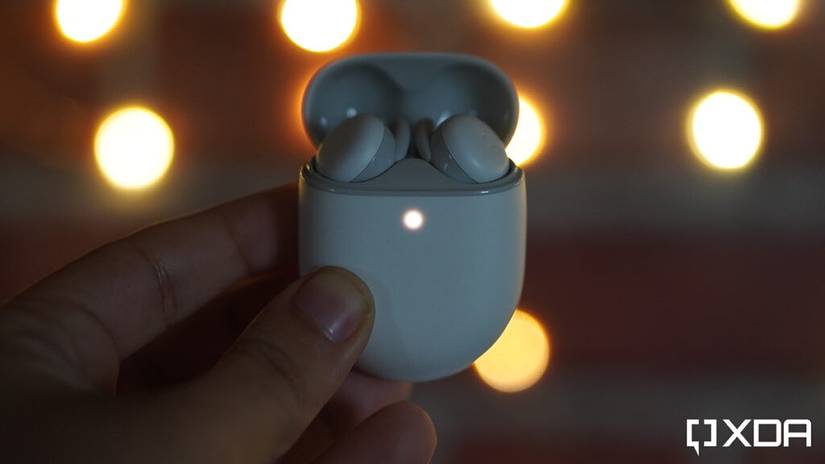 Case with LED indicator