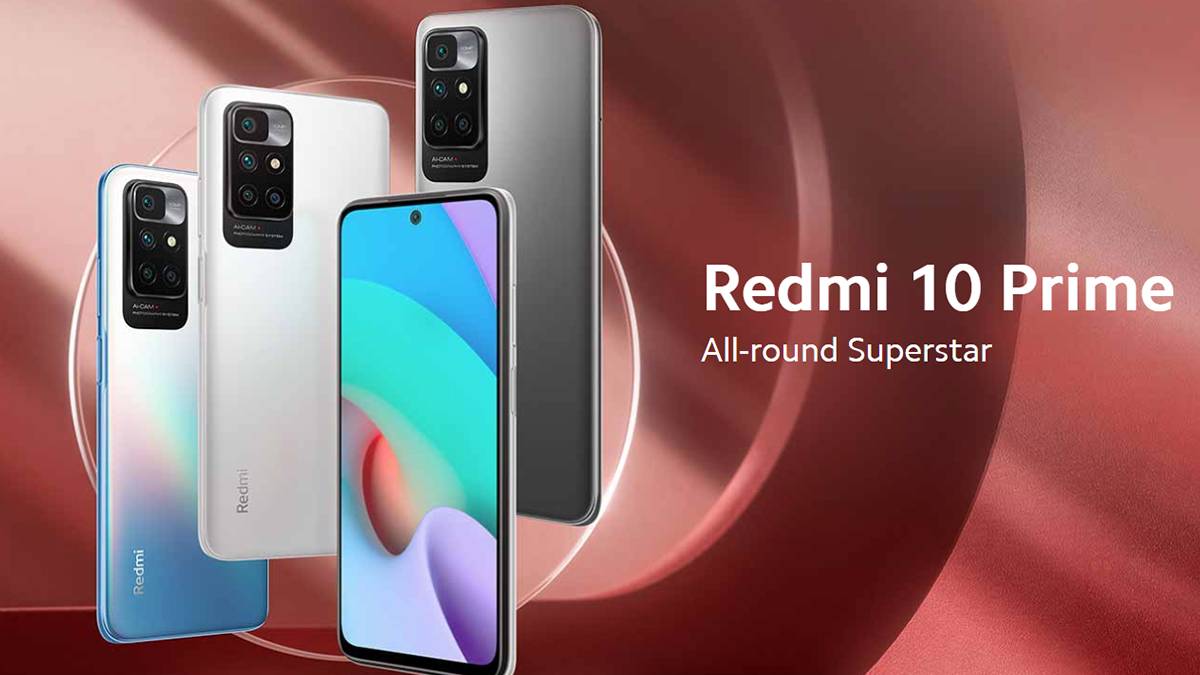 Redmi 10 Prime launch poster