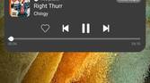 Samsung One UI 4.0 music controls with Spotify