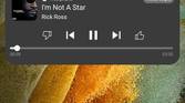 Samsung One UI 4.0 music controls with Youtube Music