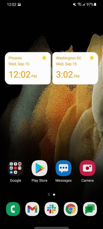Samsung One UI 4.0 dark mode tint
