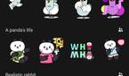 Download new stickers in One UI 4.0