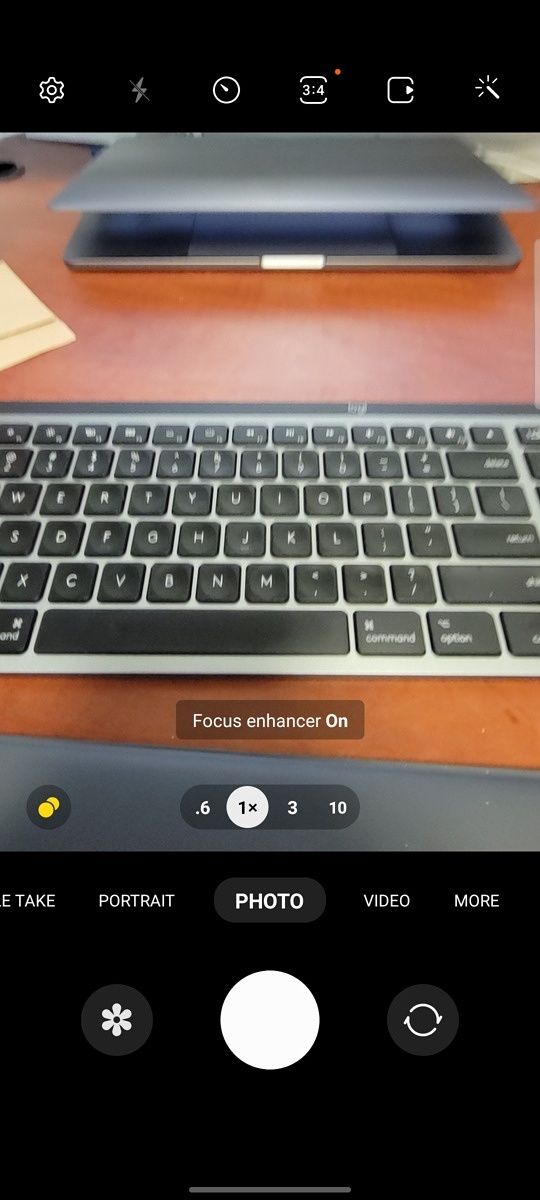 New camera layout