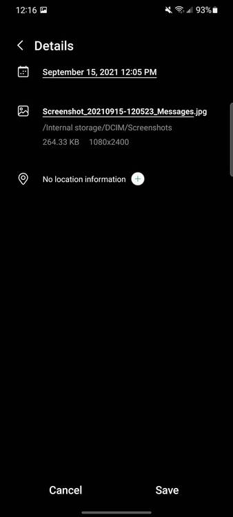 Edit time, date, location data