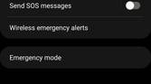 Safety settings