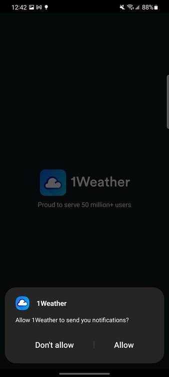 Allow notifications toast in each app