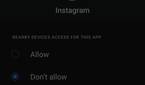 Instagram permissions issue 1