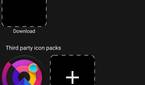 Adding an icon pack in Theme park