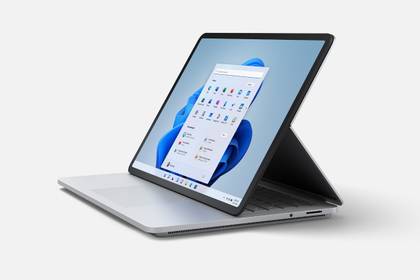 The Surface Laptop Studio is a versatile and powerful Surface PC with Intel H35 series processors and Nvidia RTX graphics.