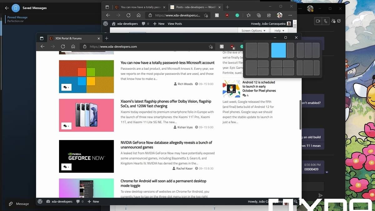 Windows 11 could soon make smart suggestions for snapping apps